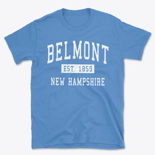 Belmont New Hampshire Classic Established Basic T-Shirt