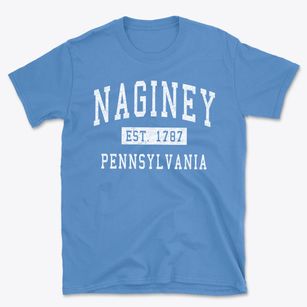 Naginey Pennsylvania Classic Established Basic T-Shirt