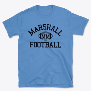 Milwaukee Marshall High School Classic Football Basic T-Shirt