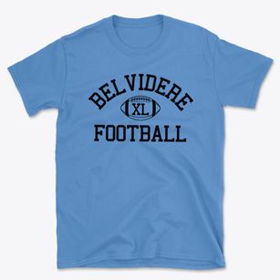 Belvidere Junior High School Classic Football Basic T-Shirt
