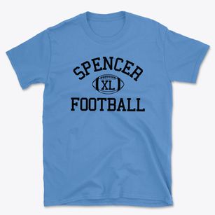 Spencer High School Classic Football Basic T-Shirt