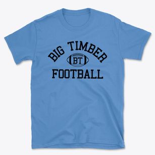 Big Timber Grade School Classic Football Basic T-Shirt
