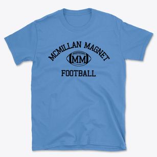 Mcmillan Magnet Center Junior High Classic Football Basic T-Shirt