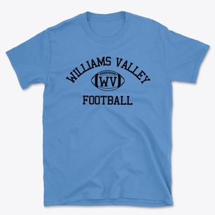 Williams Valley High School Classic Football Basic T-Shirt