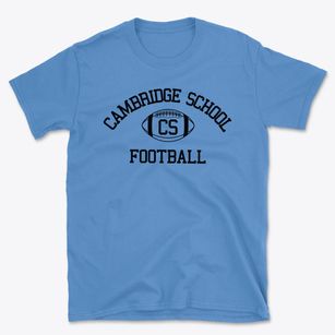 Cambridge School Of Dallas Classic Football Basic T-Shirt