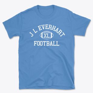 J L Everhart Primary School Classic Football Basic T-Shirt