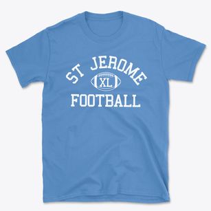 St Jerome Parish Classic Football Basic T-Shirt
