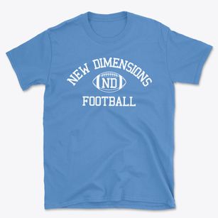 New Dimensions High School Classic Football Basic T-Shirt