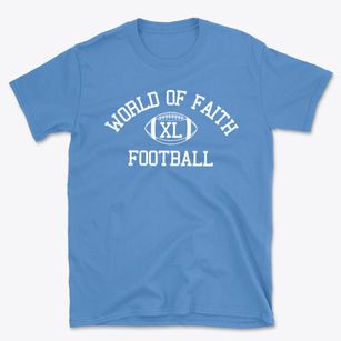 World Of Faith Christian School Classic Football Basic T-Shirt