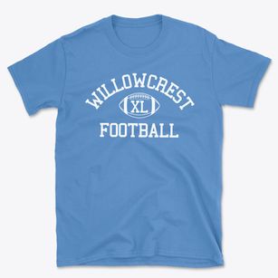 Willowcrest School Classic Football Basic T-Shirt