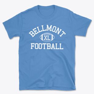Bellmont High School Classic Football Basic T-Shirt