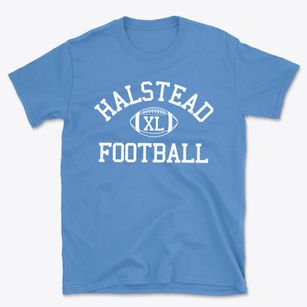 Halstead High School Classic Football Basic T-Shirt