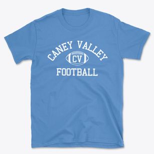 Caney Valley High School Classic Football Basic T-Shirt