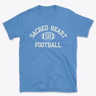 Sacred Heart School Classic Football Basic T-Shirt