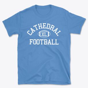 Cathedral High School Classic Football Basic T-Shirt