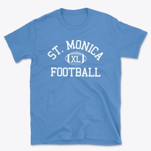 Saint Monica Catholic School Classic Football Basic T-Shirt