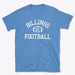 Billings Christian School Classic Football Basic T-Shirt