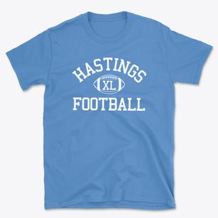 Hastings High School Classic Football Basic T-Shirt