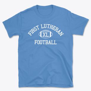 First Lutheran Day School Classic Football Basic T-Shirt