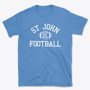 Saint John Church - Bellaire Classic Football Basic T-Shirt