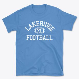 Lakeridge High School Classic Football Basic T-Shirt