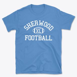 Sherwood High School Classic Football Basic T-Shirt