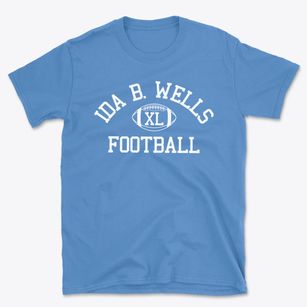 Ida B. Wells High School Classic Football Basic T-Shirt