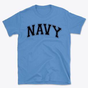 Navy Elementary School Varsity Arch Basic T-Shirt