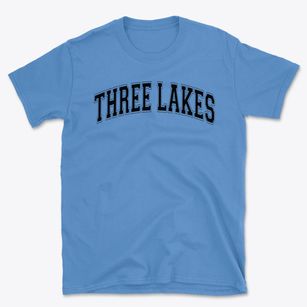 Three Lakes High School Varsity Arch Basic T-Shirt