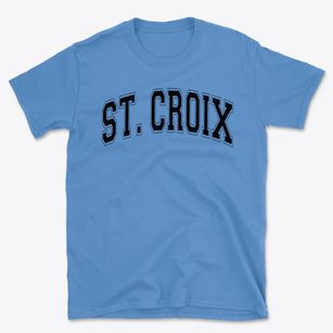 Saint Croix Central Elementary School Varsity Arch Basic T-Shirt