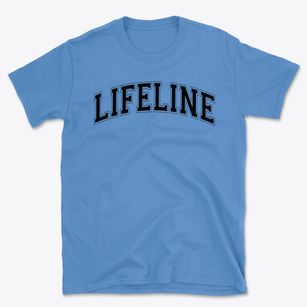 Lifeline Charter High School Varsity Arch Basic T-Shirt