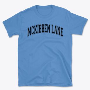 Mckibben Lane Elementary School Varsity Arch Basic T-Shirt
