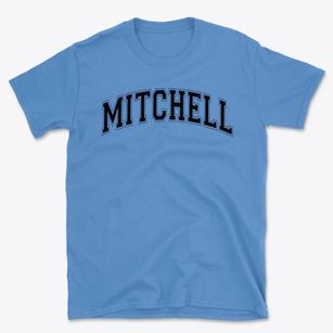Mitchell Elementary School Varsity Arch Basic T-Shirt