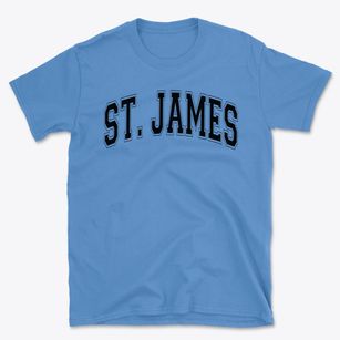 Saint James The Apostle School Varsity Arch Basic T-Shirt