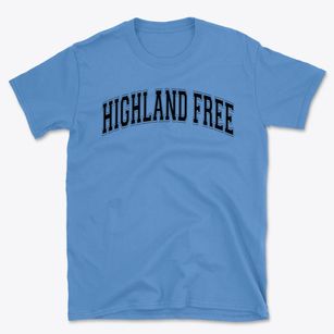 Highland Free School Varsity Arch Basic T-Shirt