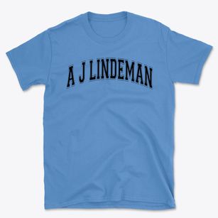A J Lindeman Elementary School Varsity Arch Basic T-Shirt