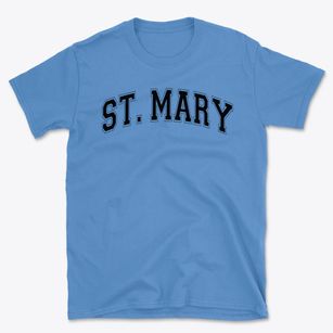 Saint Mary Star Of The Sea School Varsity Arch Basic T-Shirt