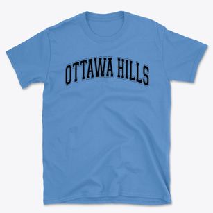 Ottawa Hills Elementary School Varsity Arch Basic T-Shirt