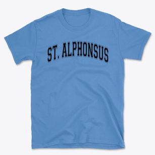 St. Alphonsus Catholic Church Varsity Arch Basic T-Shirt