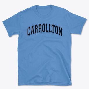 Carrollton Junior High School Varsity Arch Basic T-Shirt