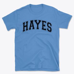 Hayes Elementary School Varsity Arch Basic T-Shirt
