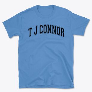 T J Connor Elementary School Varsity Arch Basic T-Shirt