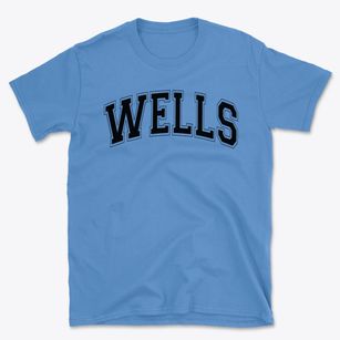 Wells Junior High School Varsity Arch Basic T-Shirt