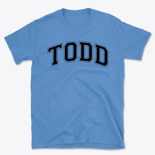Todd Elementary School Varsity Arch Basic T-Shirt