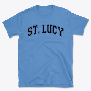 Saint Lucy School Varsity Arch Basic T-Shirt