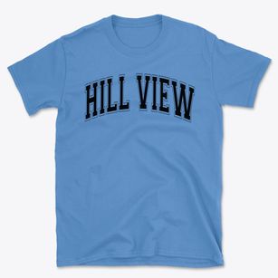 Hill View Elementary School Varsity Arch Basic T-Shirt
