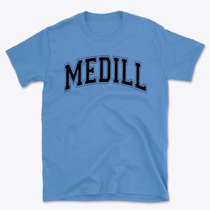 Medill Elementary School Varsity Arch Basic T-Shirt
