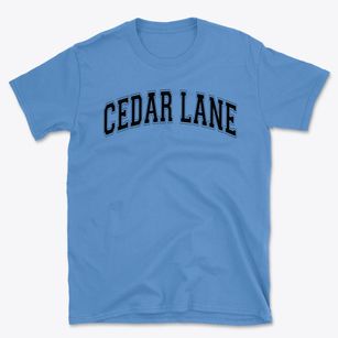 Cedar Lane Elementary School Varsity Arch Basic T-Shirt