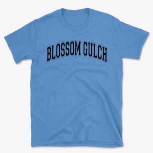 Blossom Gulch Elementary School Varsity Arch Basic T-Shirt