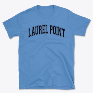 Laurel Point Elementary School Varsity Arch Basic T-Shirt
